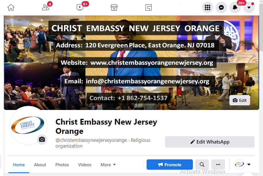 Love World Program Christ Embassy Orange New Jersey 